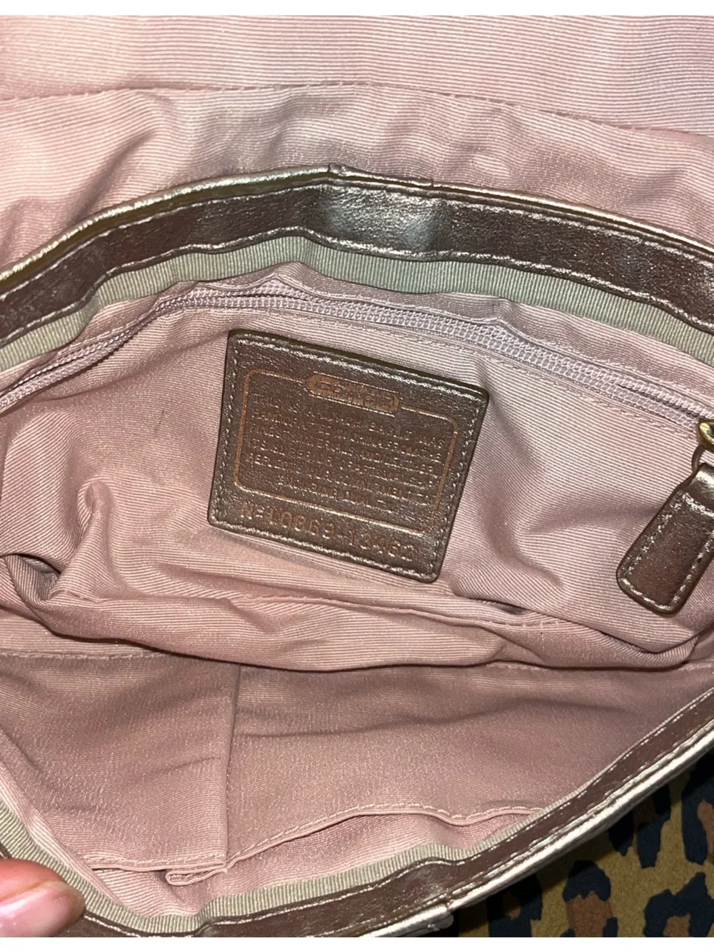 Y2K Coach Parker Baguette shoulder bag